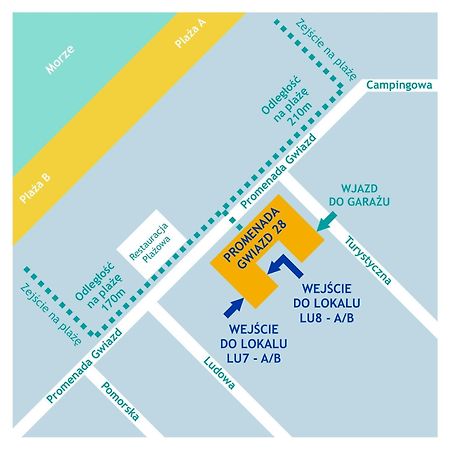Mojemiedzyzdroje Lu 8B - Luksusowy Apartament 100 Metrow Od Morza المظهر الخارجي الصورة
